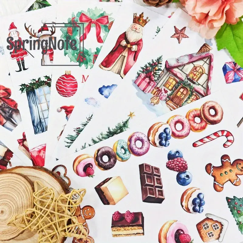 Santa's Little Helpers Sticker Book