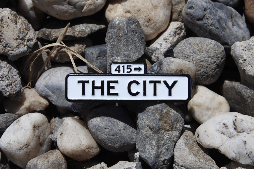 San Francisco Street Sign City Enamel Pin