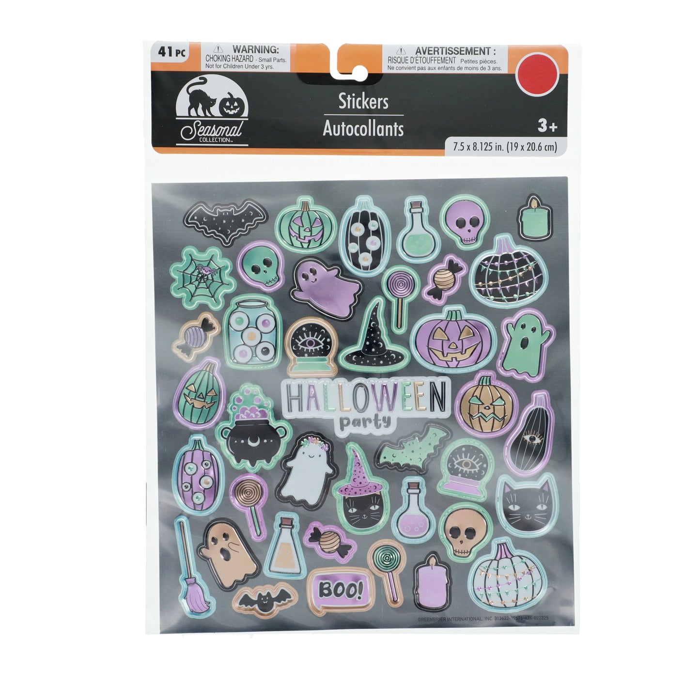 Assorted Halloween Sticker Packs