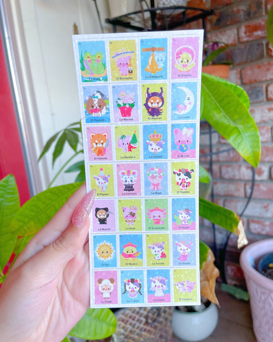 Loteria Sticker Sheet
