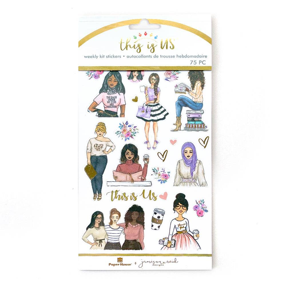 Be-You-tiful Weekly Sticker Kit