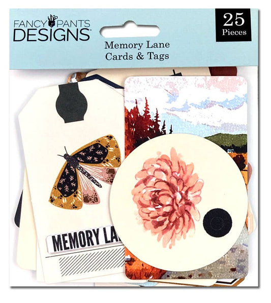 Memory Lane-  Cards & Tags Ephemera