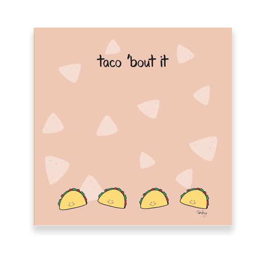 Sticky Note- Taco