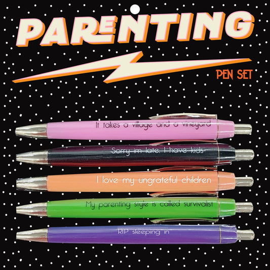 Parenting Pen Set (funny gifts, Mother's Day gifts)