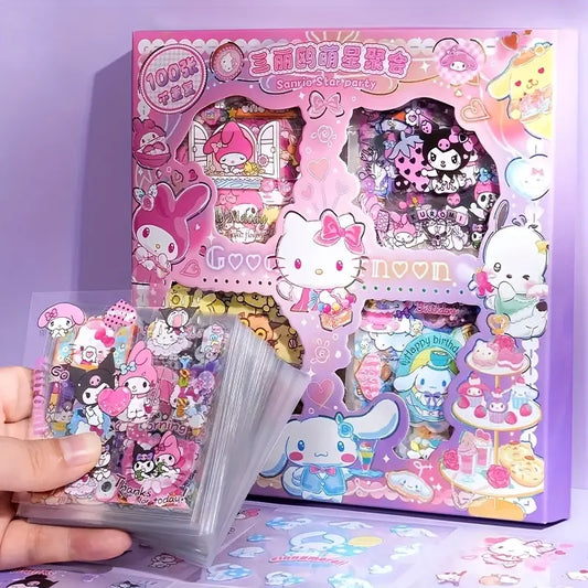 Sanrio 100 Sticker Sheets Boxed Set
