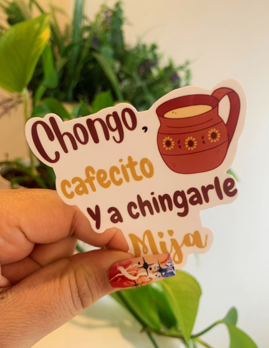 Latina sticker, water resistant stickers, laptop decal