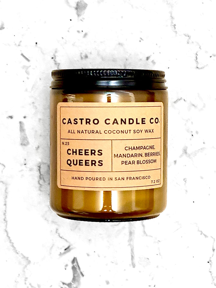 Castro Candle Co. Cheers Queers Candle