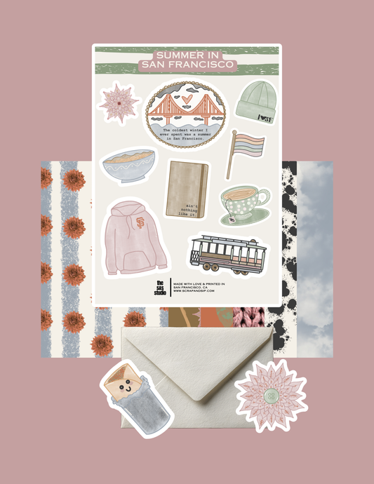 Scrap&Sip Mail Club | The Curated Queen