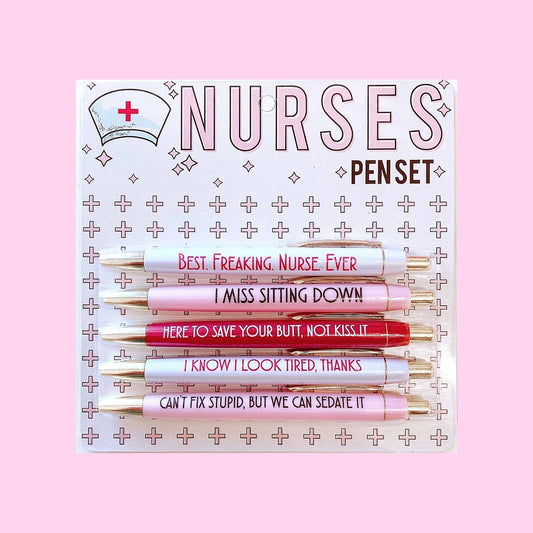 Nurses Pen Set (christmas gift, stocking stuffer