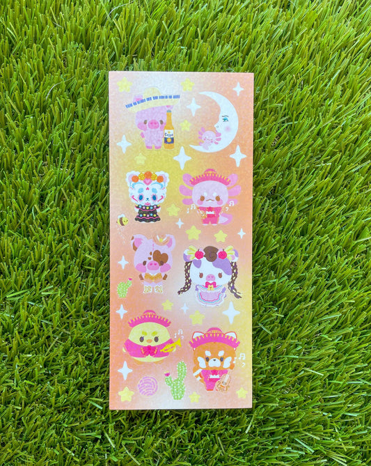Mariachi Sticker Sheet