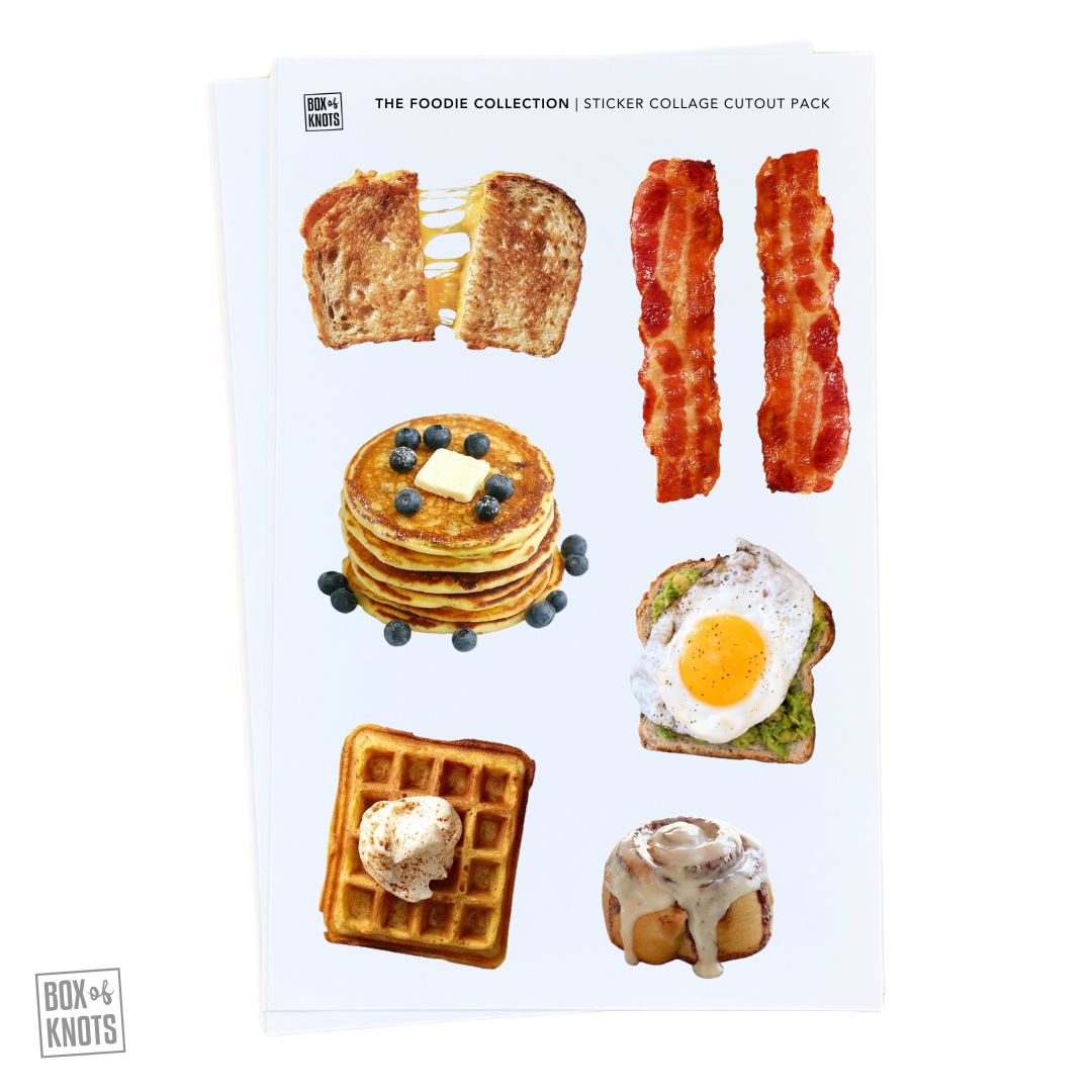 Box of Knots Sticker Kit - The Foodie Collection