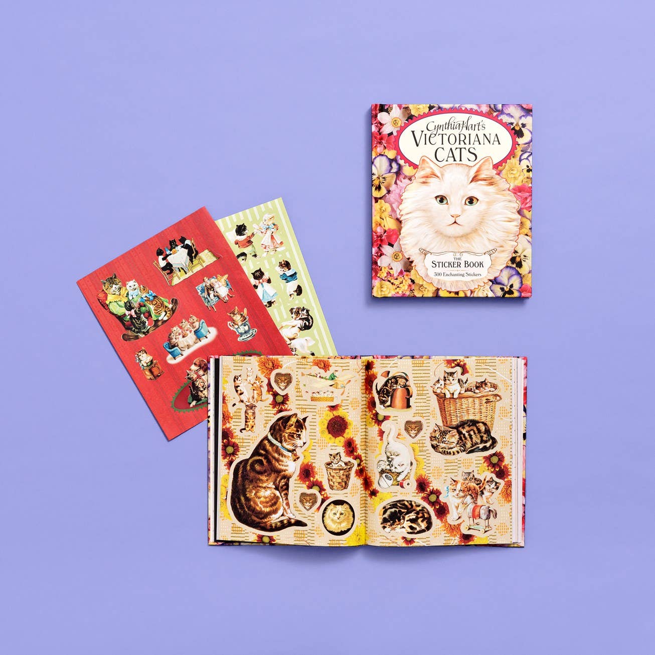 Cynthia Hart's Victoriana Cats: The Sticker Book