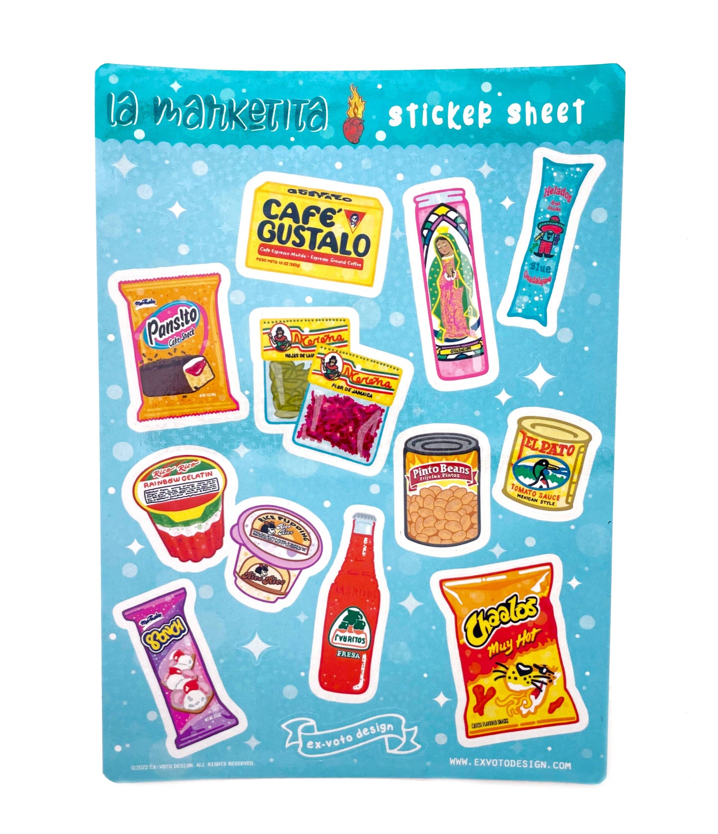 LA MARKÉTITA Sticker Sheet