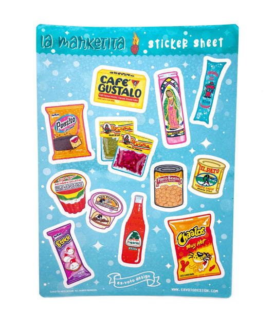 LA MARKÉTITA Sticker Sheet