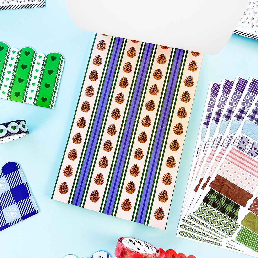 Pipsticks Winter Whimsy Junk Journal Sticker Book
