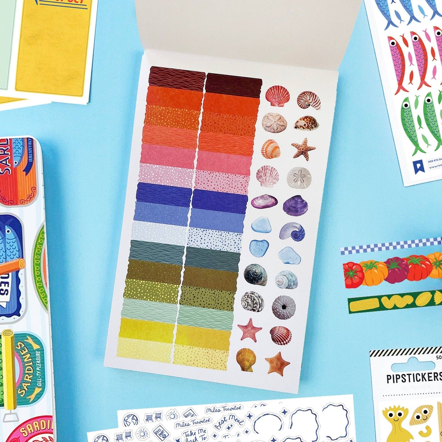 Pipsticks La Dolce Vita Junk Journal Sticker Book Volume 5