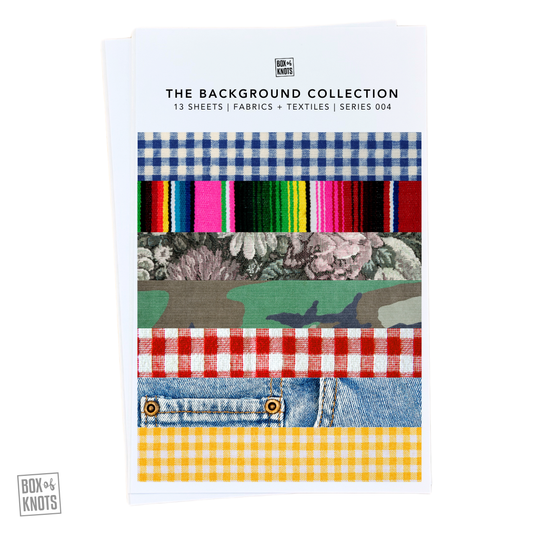 THE BACKGROUND COLLECTION | SERIES 4 | FABRICS + TEXTILES | BOX OF KNOTS