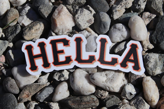 SF Giants HELLA Sticker