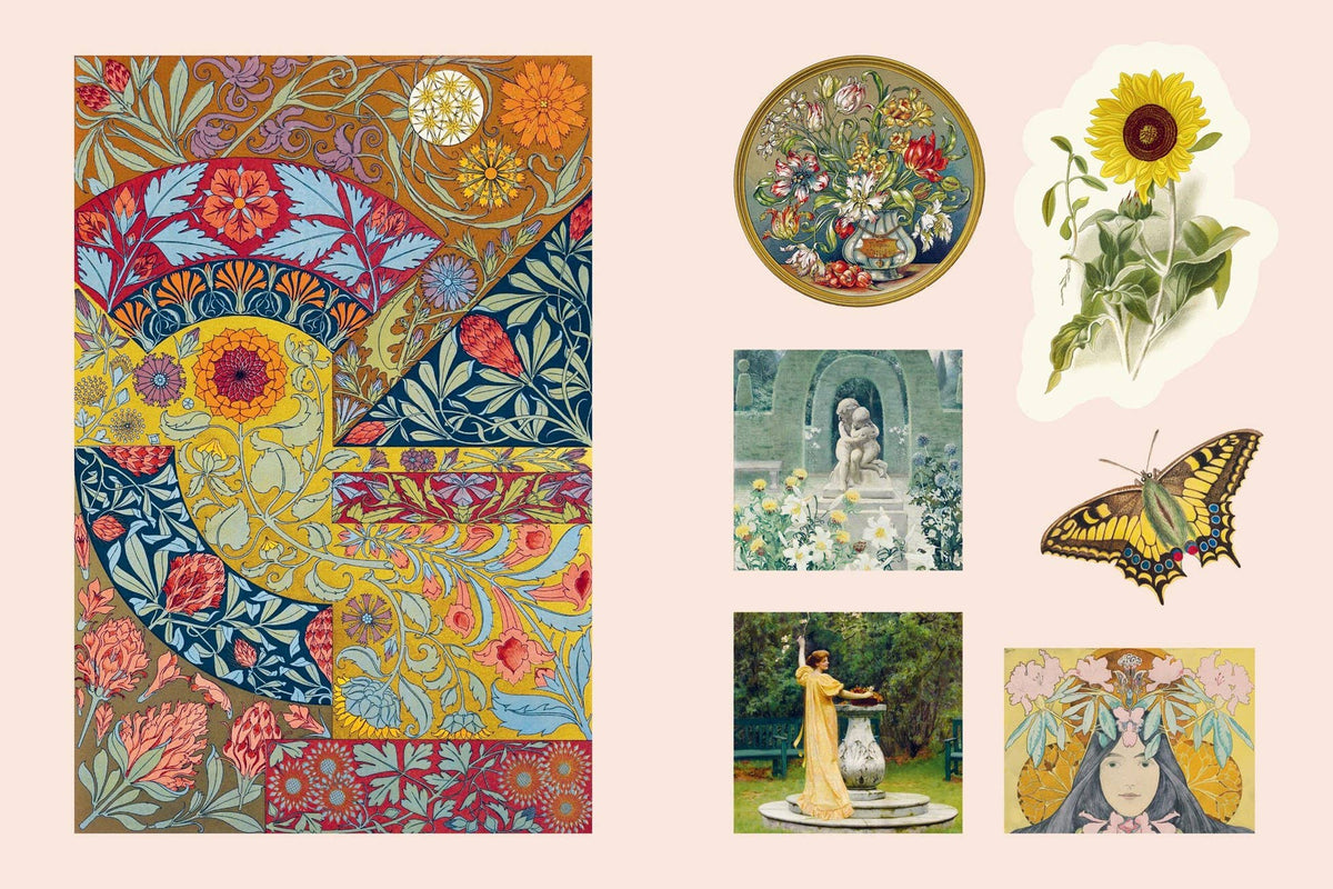 Mystical Earth Sticker Book
