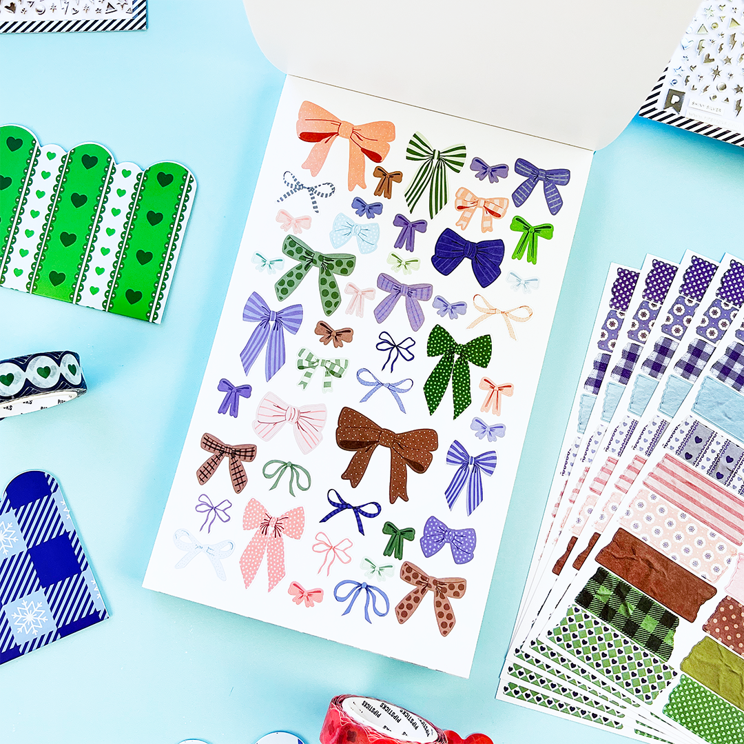 Pipsticks Winter Whimsy Junk Journal Sticker Book
