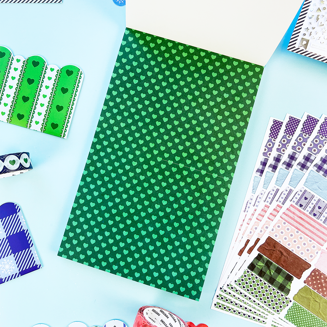 Pipsticks Winter Whimsy Junk Journal Sticker Book