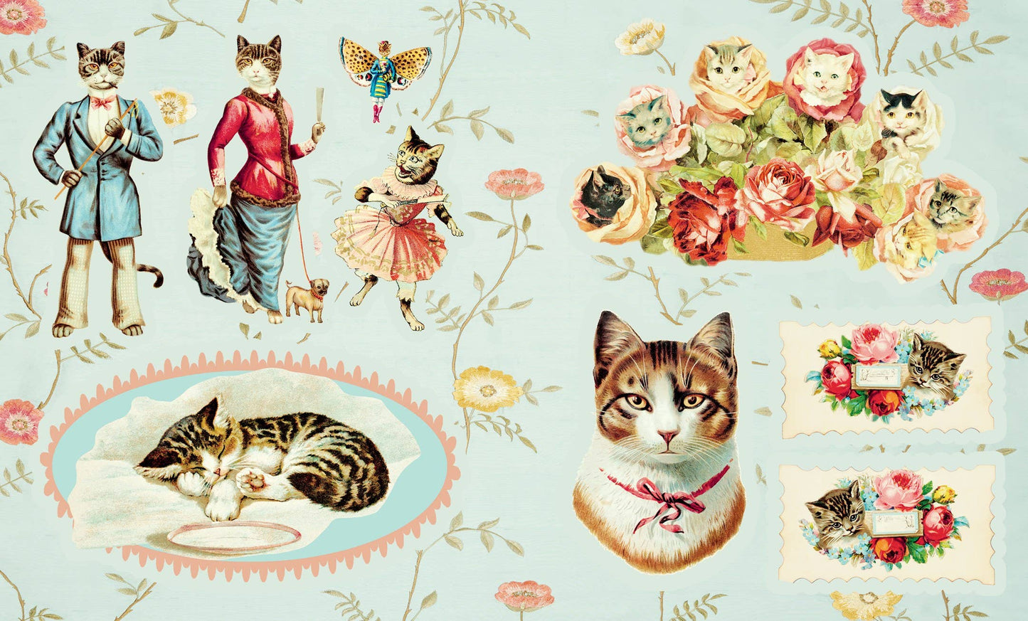 Cynthia Hart's Victoriana Cats: The Sticker Book