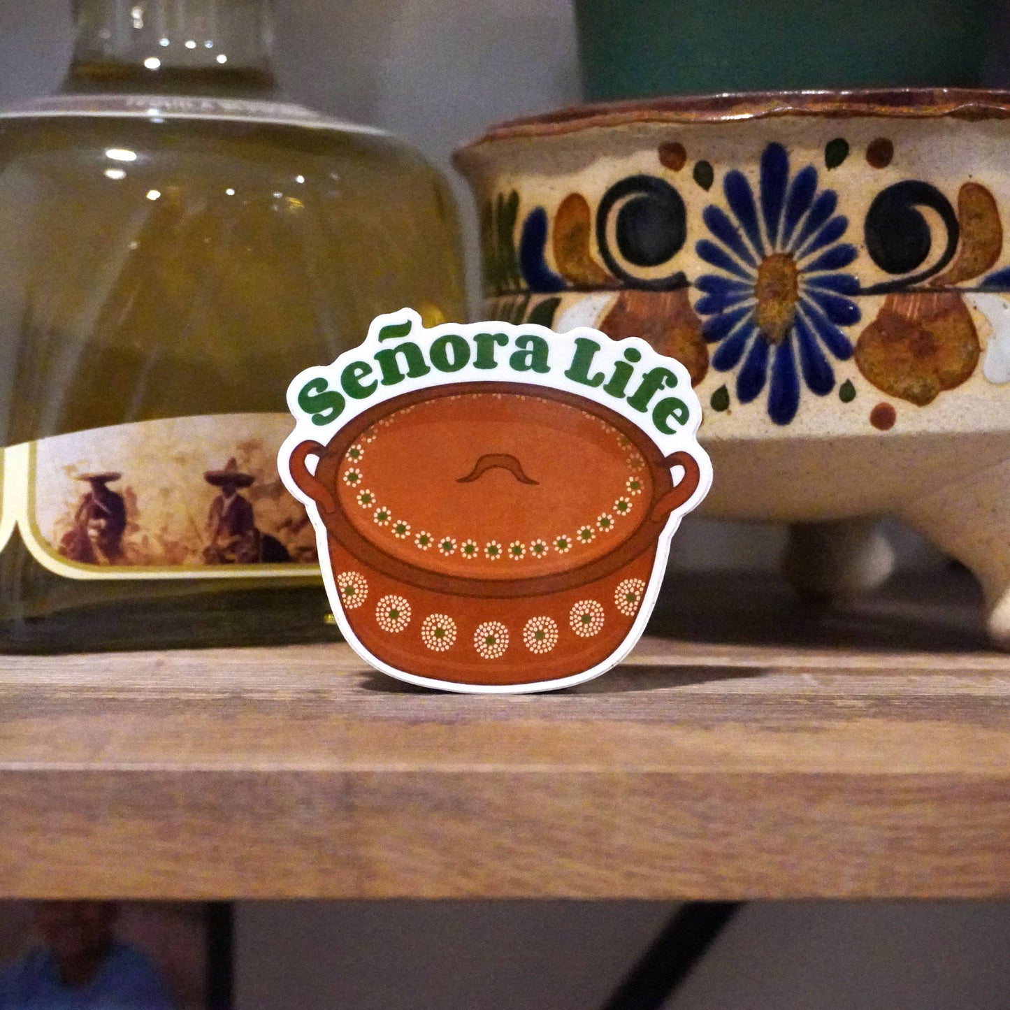 Señora Life Mexican Vinyl Sticker