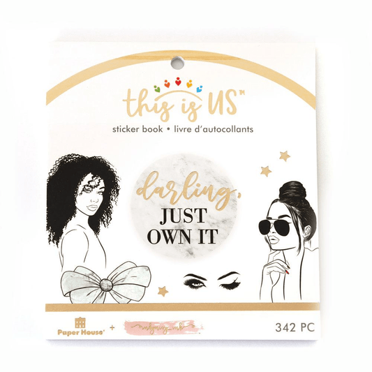 Glamorous Girls Mini Sticker Book