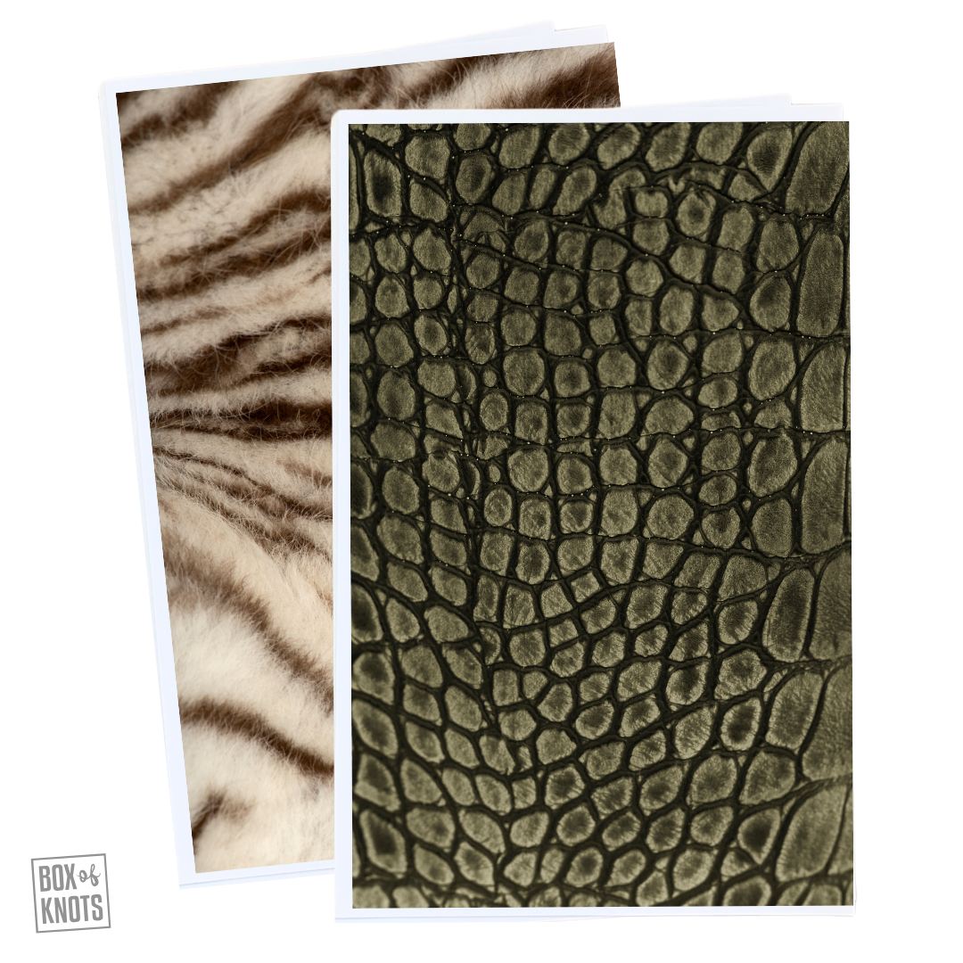 Box of Knots | Background Stickers: Animal Skins Series 007