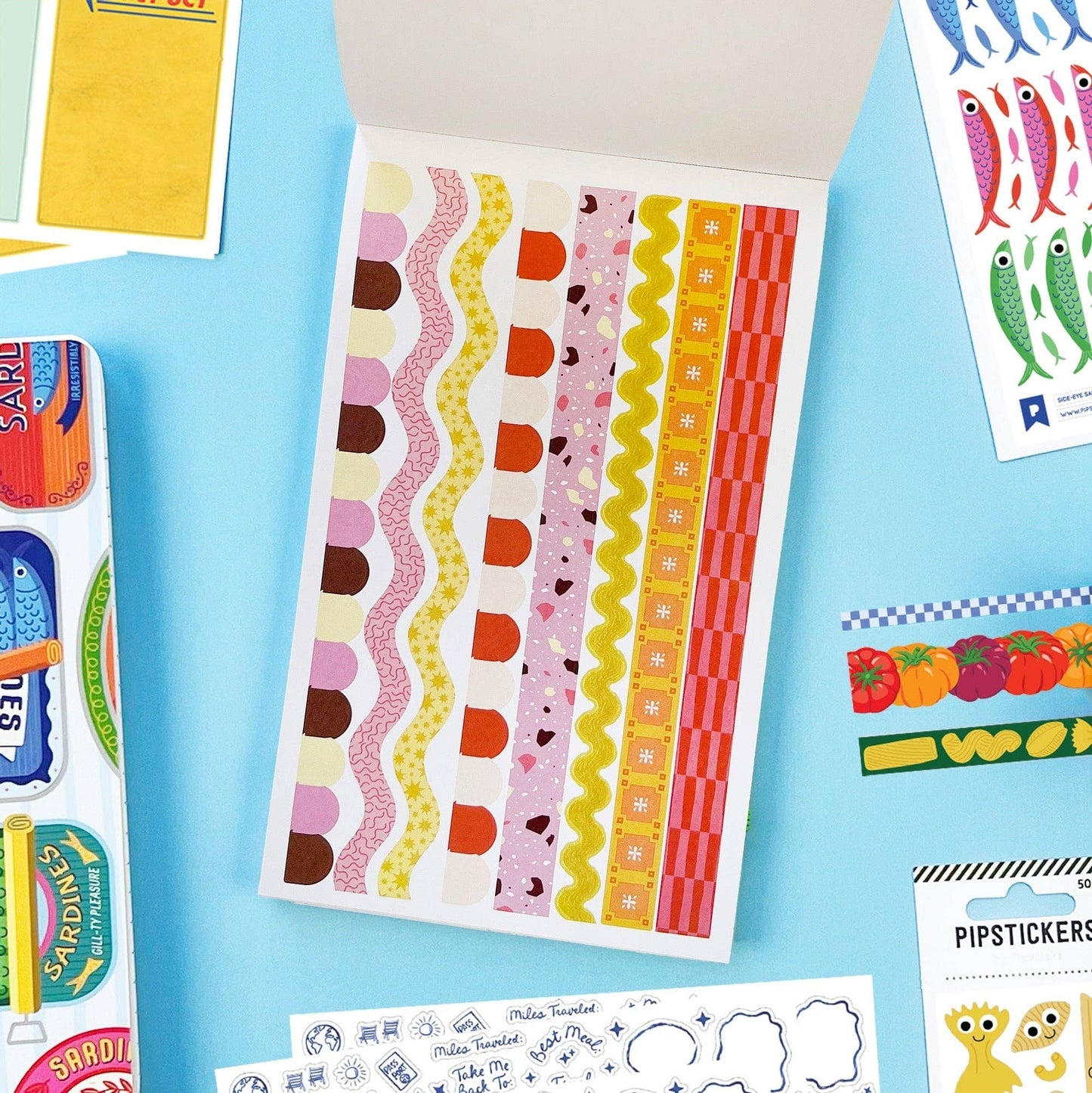 Pipsticks La Dolce Vita Junk Journal Sticker Book Volume 5