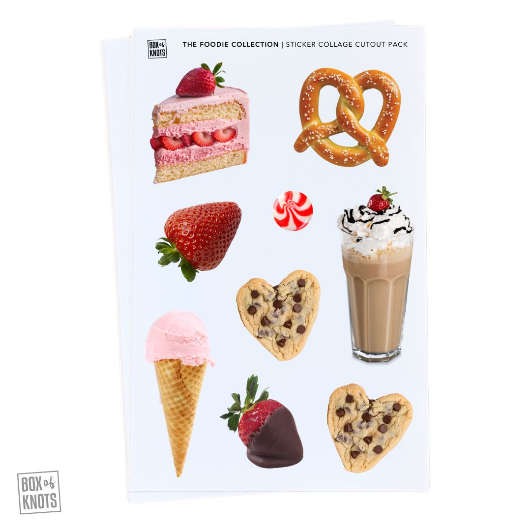 Box of Knots Sticker Kit - The Foodie Collection