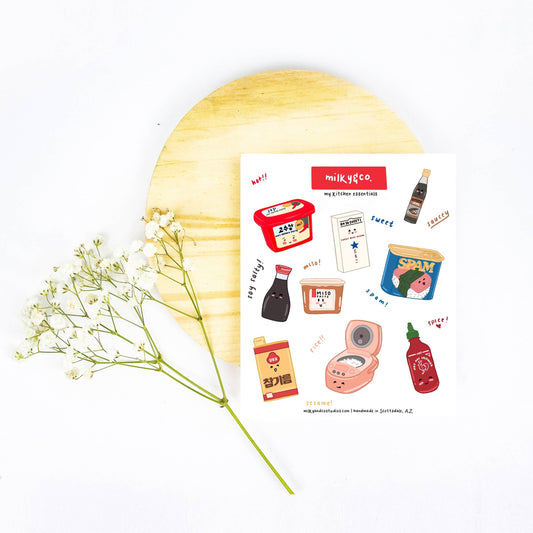 My Asian Kitchen Essentials - Sticker Sheet