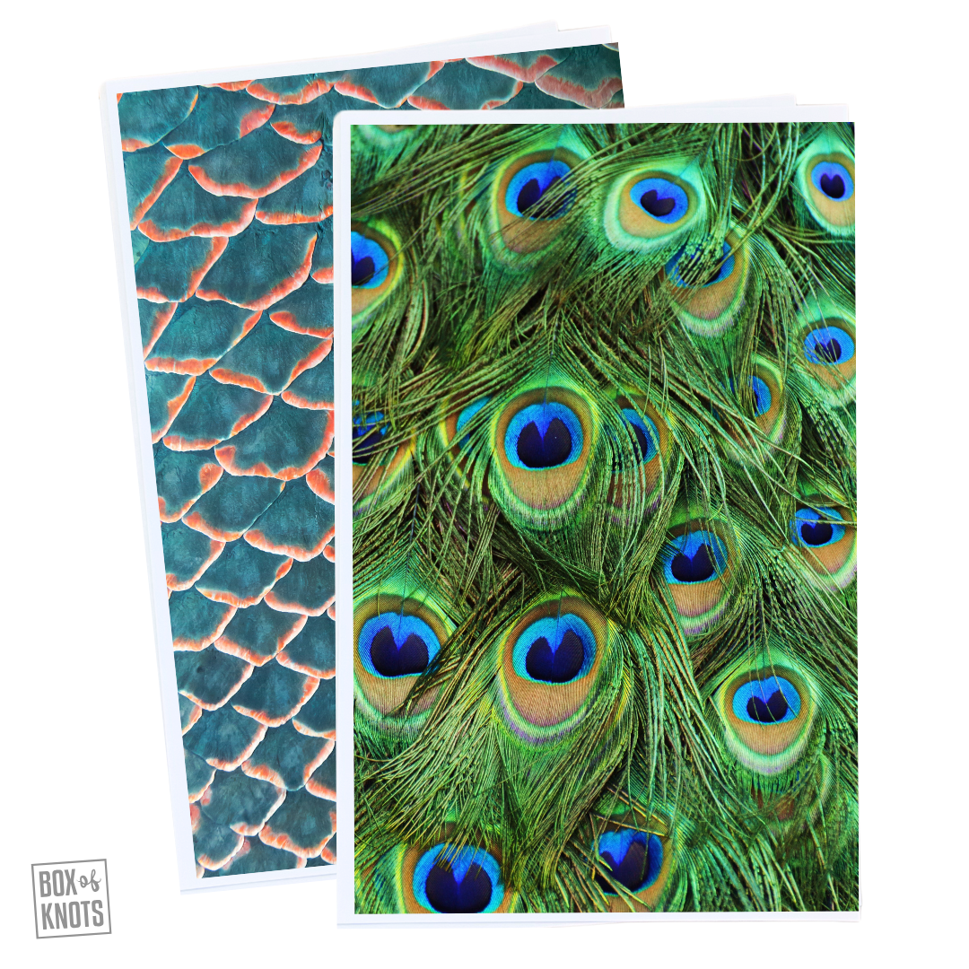 Box of Knots | Background Stickers: Animal Skins Series 007