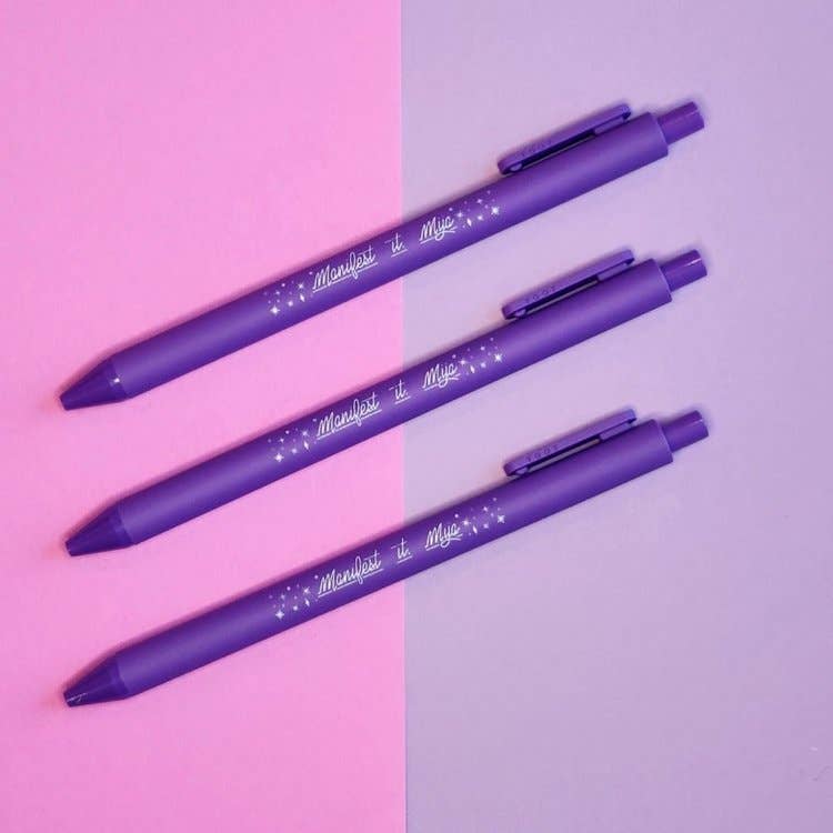 Manifest It, Mija Purple Ink Pen