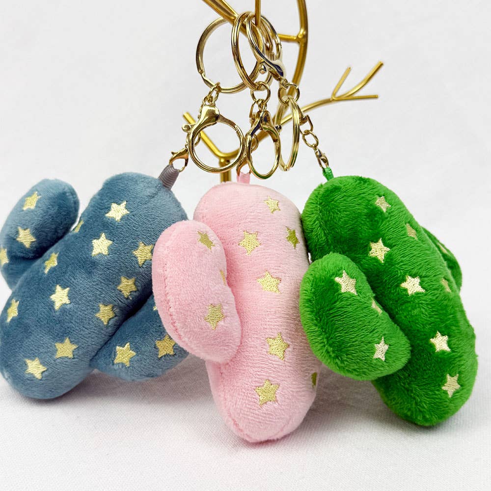 Cactus Plushie Key Chain