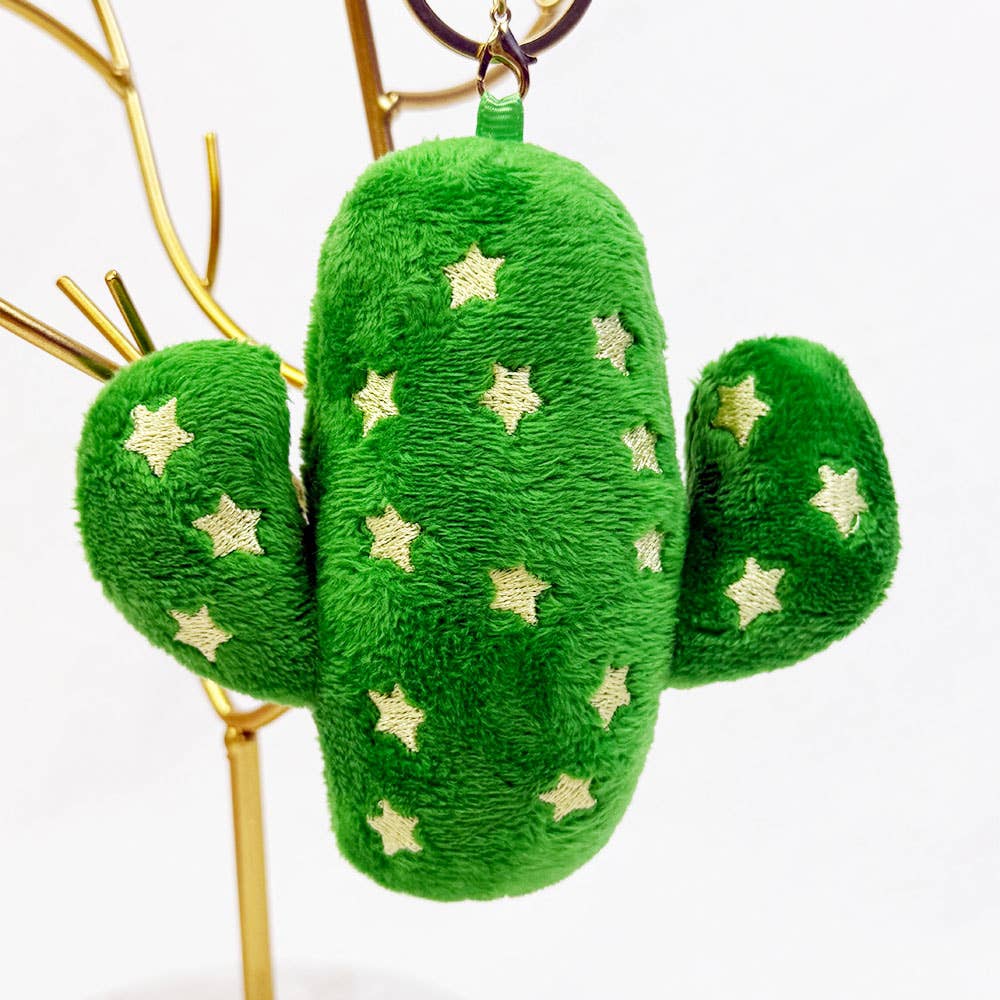 Cactus Plushie Key Chain