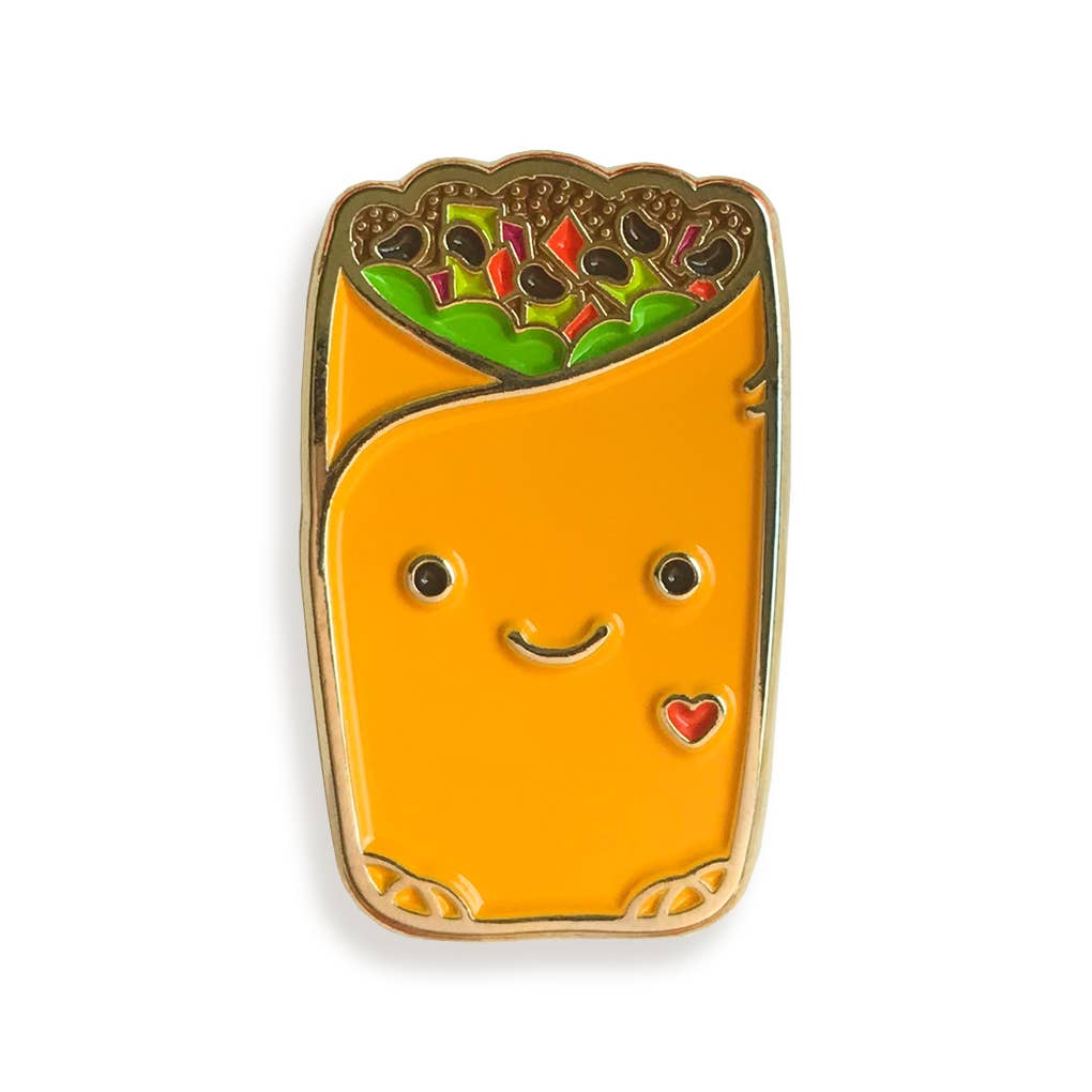 Lil' Burrito Enamel Pin