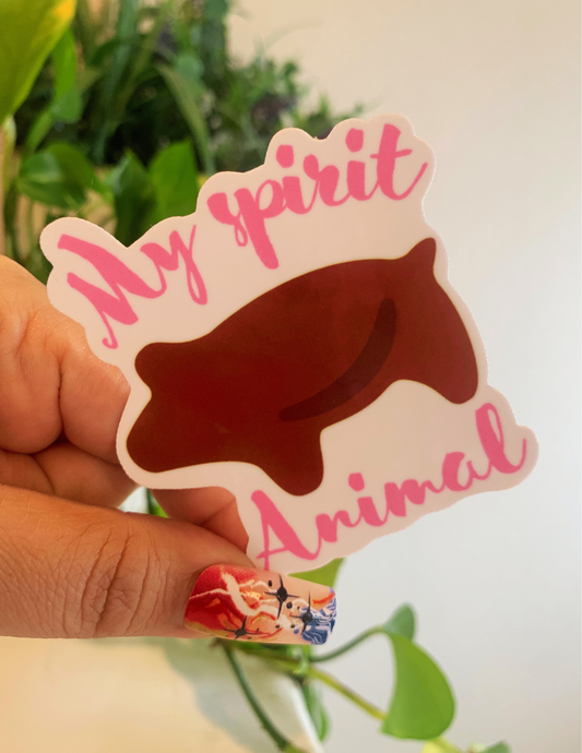 My spirit animal latina sticker