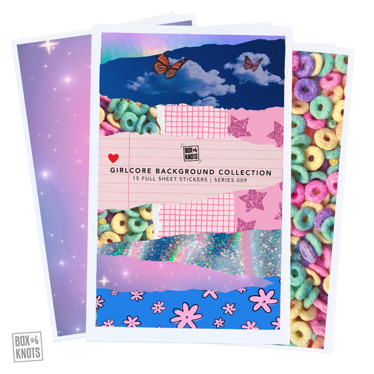THE BACKGROUND COLLECTION | SERIES 9 | GIRLCORE | BOX OF KNOTS