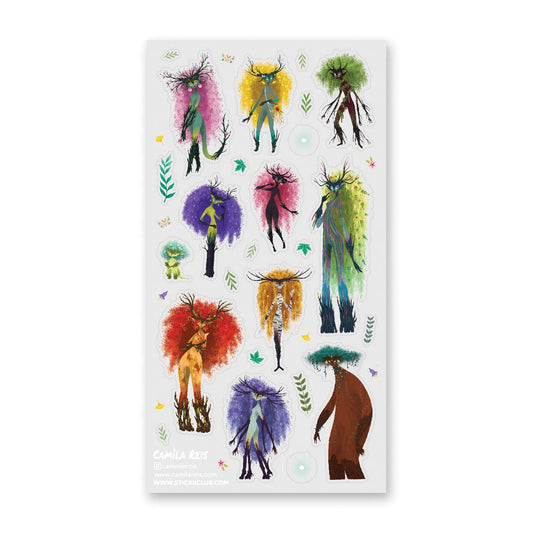 Dryad Forest Sticker Sheet