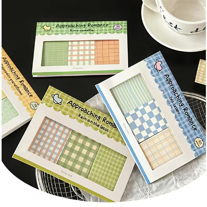 Approaching Romance | Cute Pastel Sticky Notes