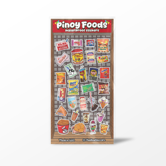 Pinoy Foods Sticker Sheets