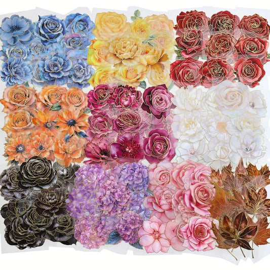 Large Floral Sticker Pack