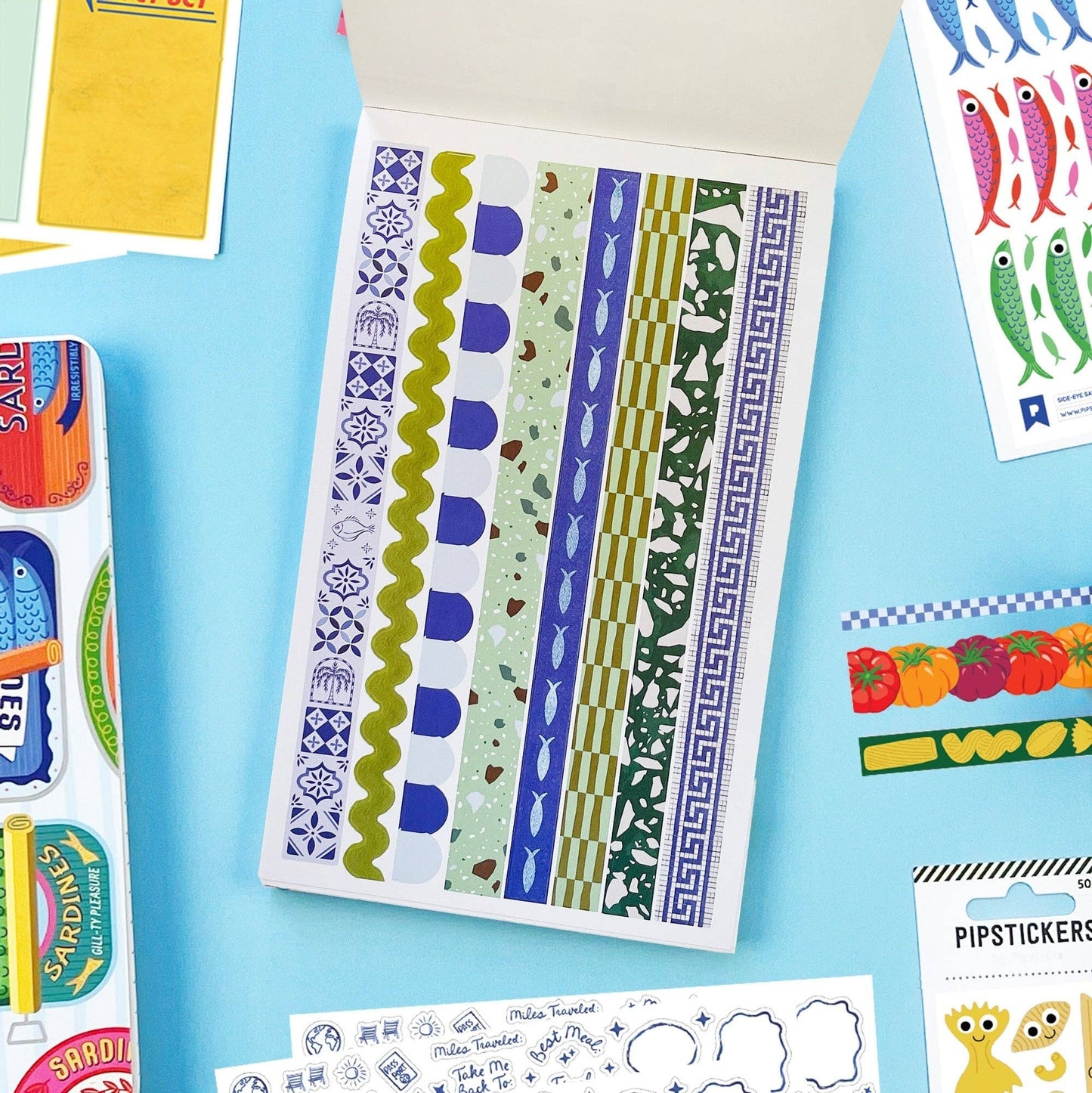 Pipsticks La Dolce Vita Junk Journal Sticker Book Volume 5