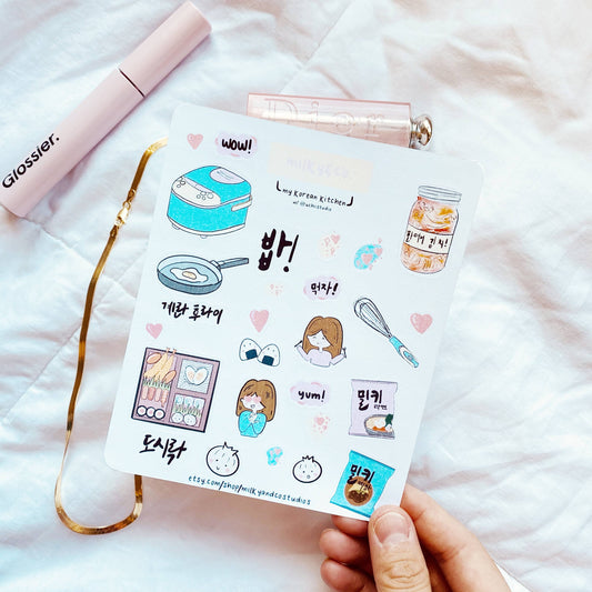 My Korean Kitchen Sticker Sheet