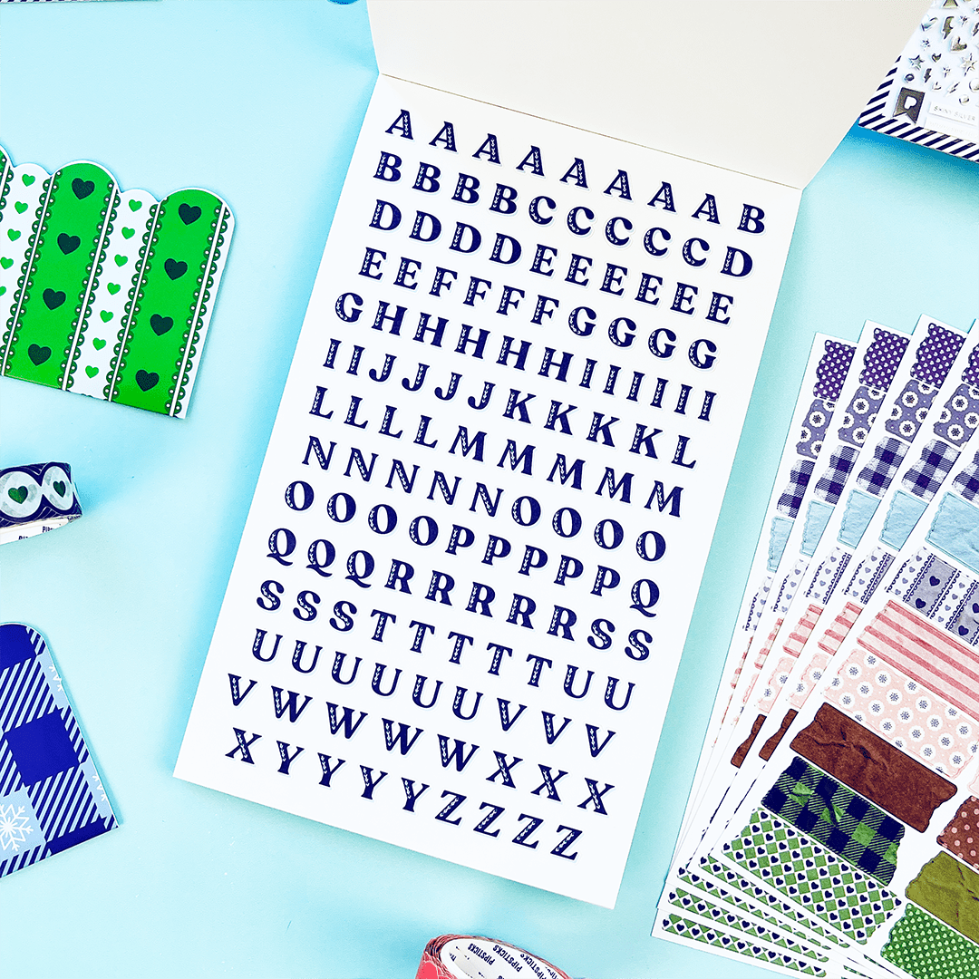 Pipsticks Winter Whimsy Junk Journal Sticker Book
