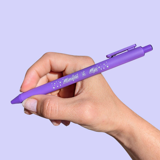 Manifest It, Mija Purple Ink Pen