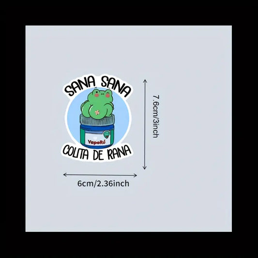 Sana Sana Colita de Rana Sticker