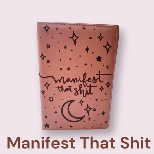 Journal Manifest That Shit Vegan Journal
