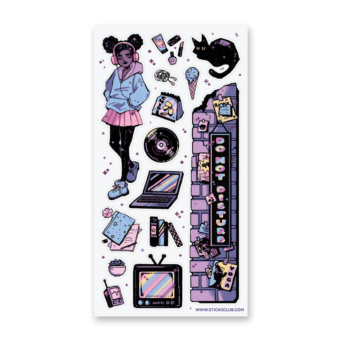 Do Not Disturb Sticker Sheet